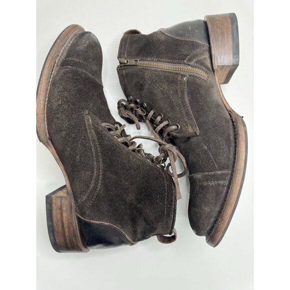 Freebird By Steven Men's Nate Brown Leather Boots Size 10 - Picture 9 of 14